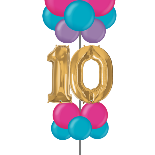 Small Number Balloons
